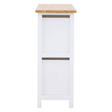Newport White Wooden 4 Drawer Chest