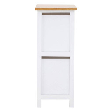 Newport White Wooden 2 Drawer Chest