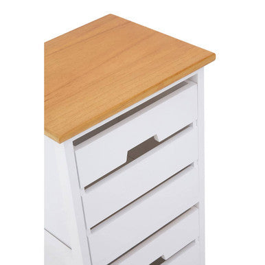 Newport White Wooden 2 Drawer Chest