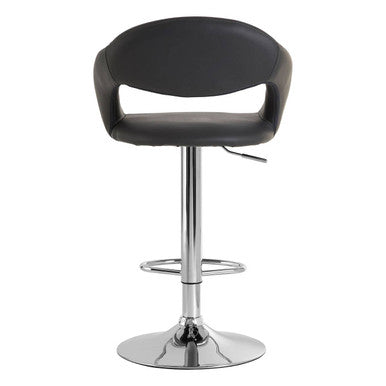 Taylor Grey Faux Leather Adjustable Bar Chair