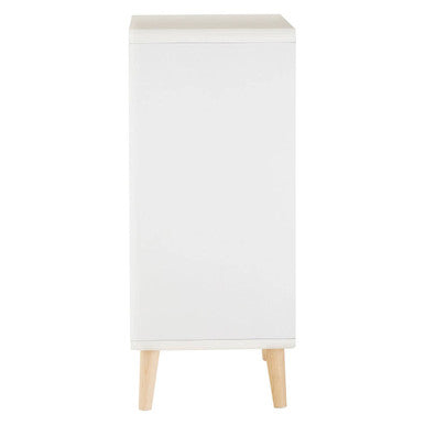 Milo White and Grey Finish 4 Drawer Chest