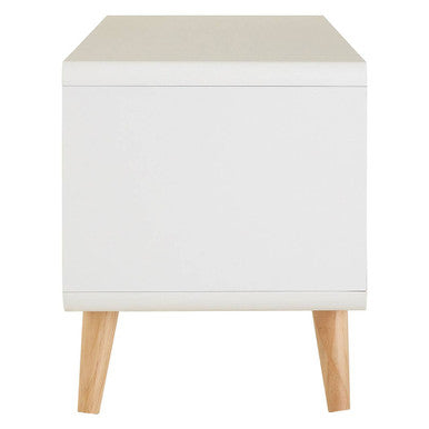 Milo White and Grey Finish Media Unit