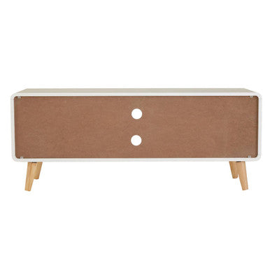 Milo White and Grey Finish Media Unit