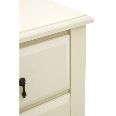 Florence Ivory Wooden 4 Drawer Chest