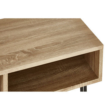 Borough Natural Wood Effect and Metal Media Unit