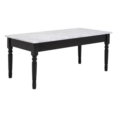 Henley White Marble Coffee Table