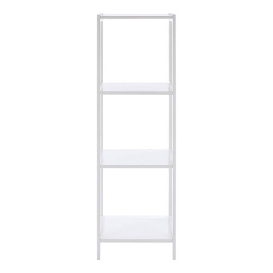 4 Tier White Bathroom Shelf | Dara