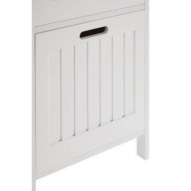 Salon White Wooden 3 Drawer Bathroom Cabinet