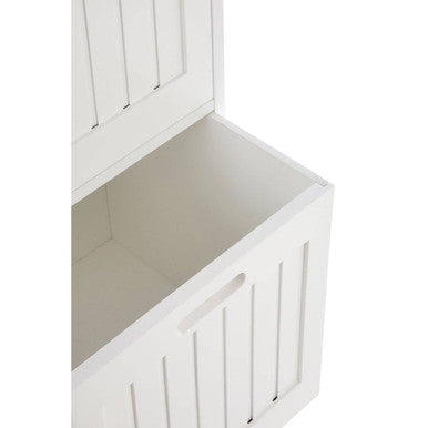 Salon White Wooden 3 Drawer Bathroom Cabinet