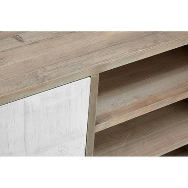 Papua Whitewash Wooden Sideboard
