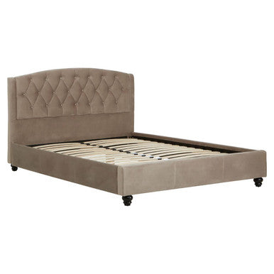 Mink Velvet Double Bed