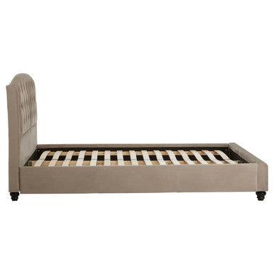 Mink Velvet Double Bed