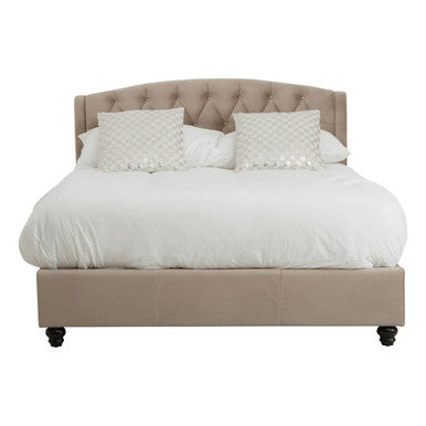 Mink Velvet Double Bed