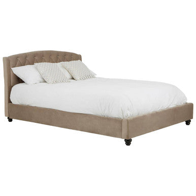 Mink Velvet King Bed