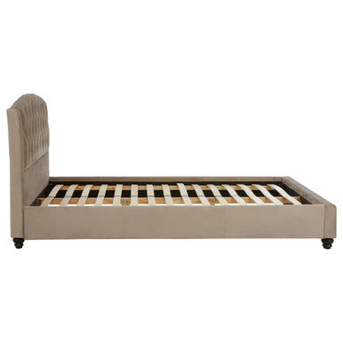 Mink Velvet King Bed