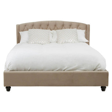 Mink Velvet King Bed