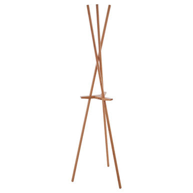 Natural Wood Coat Stand | Rostok
