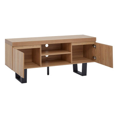 Oakton Natural Wood Effect Media Unit