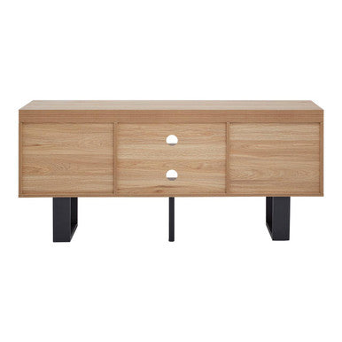 Oakton Natural Wood Effect Media Unit