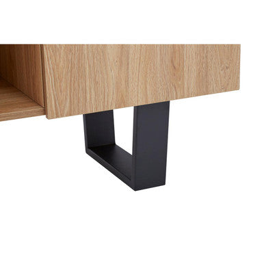 Oakton Natural Wood Effect Media Unit