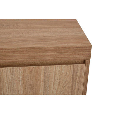 Oakton Natural Wood Effect 3 Door Sideboard