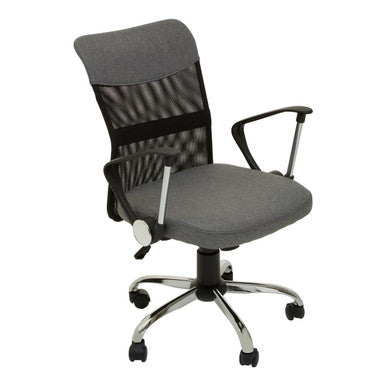 Fenix Grey Mesh Home Office Chair