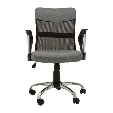 Fenix Grey Mesh Home Office Chair