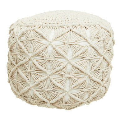 Knitted Pouffe | West Village