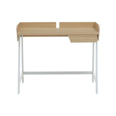 Bradbury Natural Oak Veneer 1 Drawer Desk
