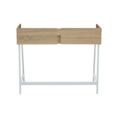 Bradbury Natural Oak Veneer 1 Drawer Desk