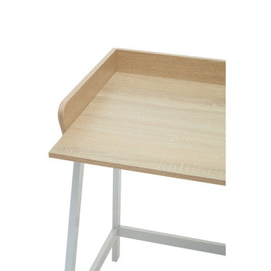 Bradbury Natural Oak Veneer 1 Drawer Desk