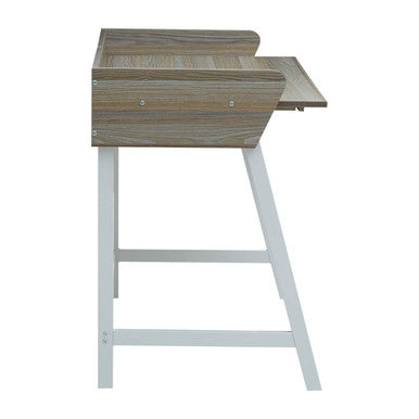 Bradbury Light Oak Veneer 1 Drawer Desk