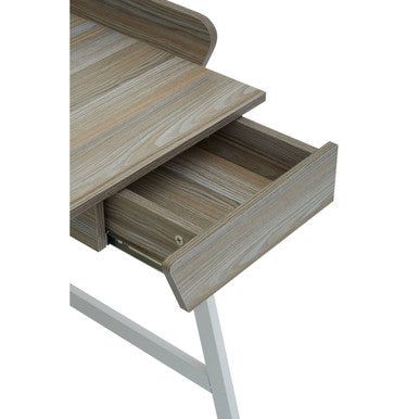 Bradbury Light Oak Veneer 1 Drawer Desk