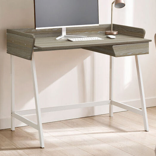Bradbury Light Oak Veneer 1 Drawer Desk