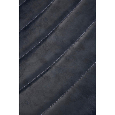 Forbes Grey Leather Effect Home Office Chair