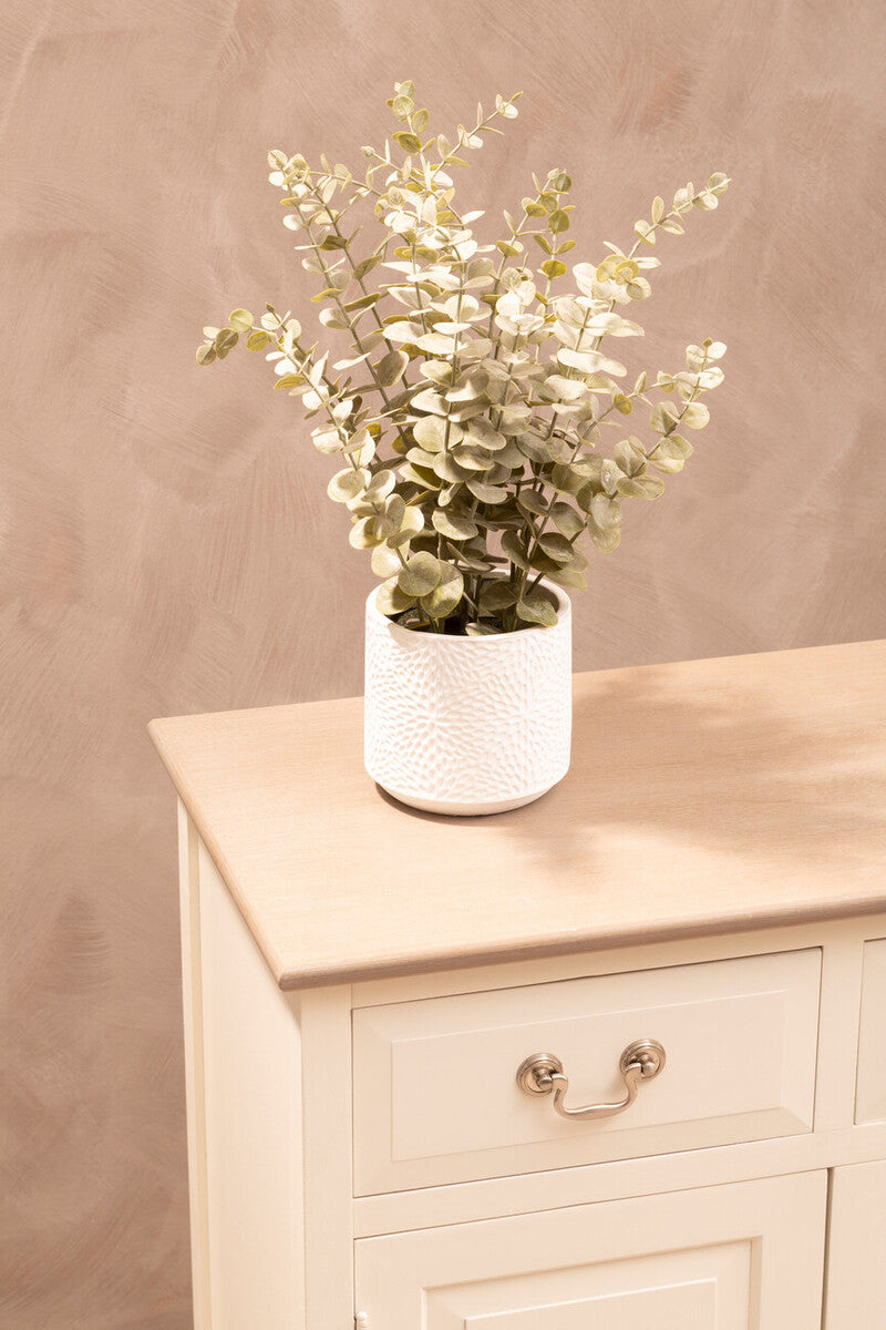 Heritage White Wooden 2 Door Sideboard with Drawers