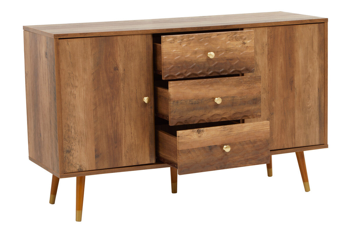 Frida Wood Effect 2 Door and 3 Drawer Sideboard