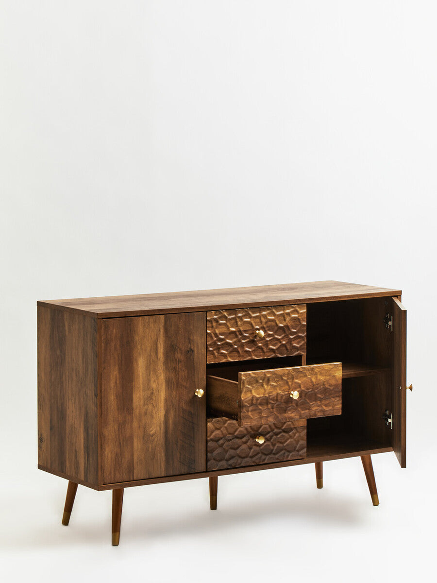 Frida Wood Effect 2 Door and 3 Drawer Sideboard