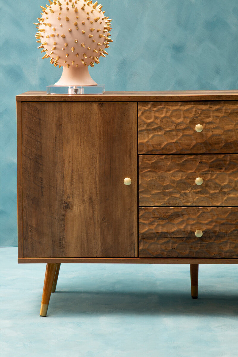 Frida Wood Effect 2 Door and 3 Drawer Sideboard