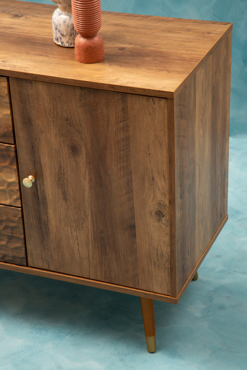 Frida Wood Effect 2 Door and 3 Drawer Sideboard