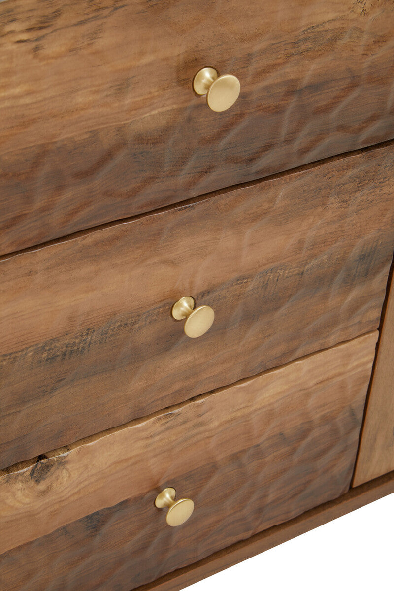 Frida Wood Effect 2 Door and 3 Drawer Sideboard