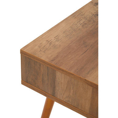 Frida Wood Effect 1 Drawer Bedside Table