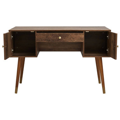 Frida Wood Effect 2 Door and 1 Drawer Desk