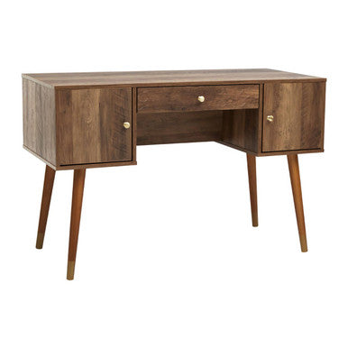 Frida Wood Effect 2 Door and 1 Drawer Desk
