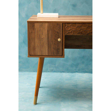Frida Wood Effect 2 Door and 1 Drawer Desk