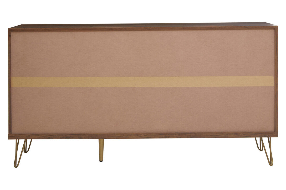 Flori Wood Effect 2 Door and 3 Drawer Sideboard