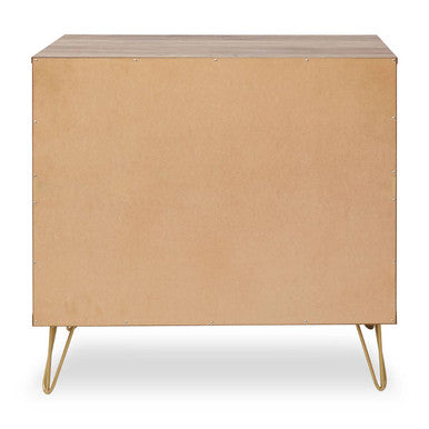 Flori Wood Effect 2 Door Sideboard