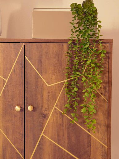 Flori Wood Effect 2 Door Sideboard
