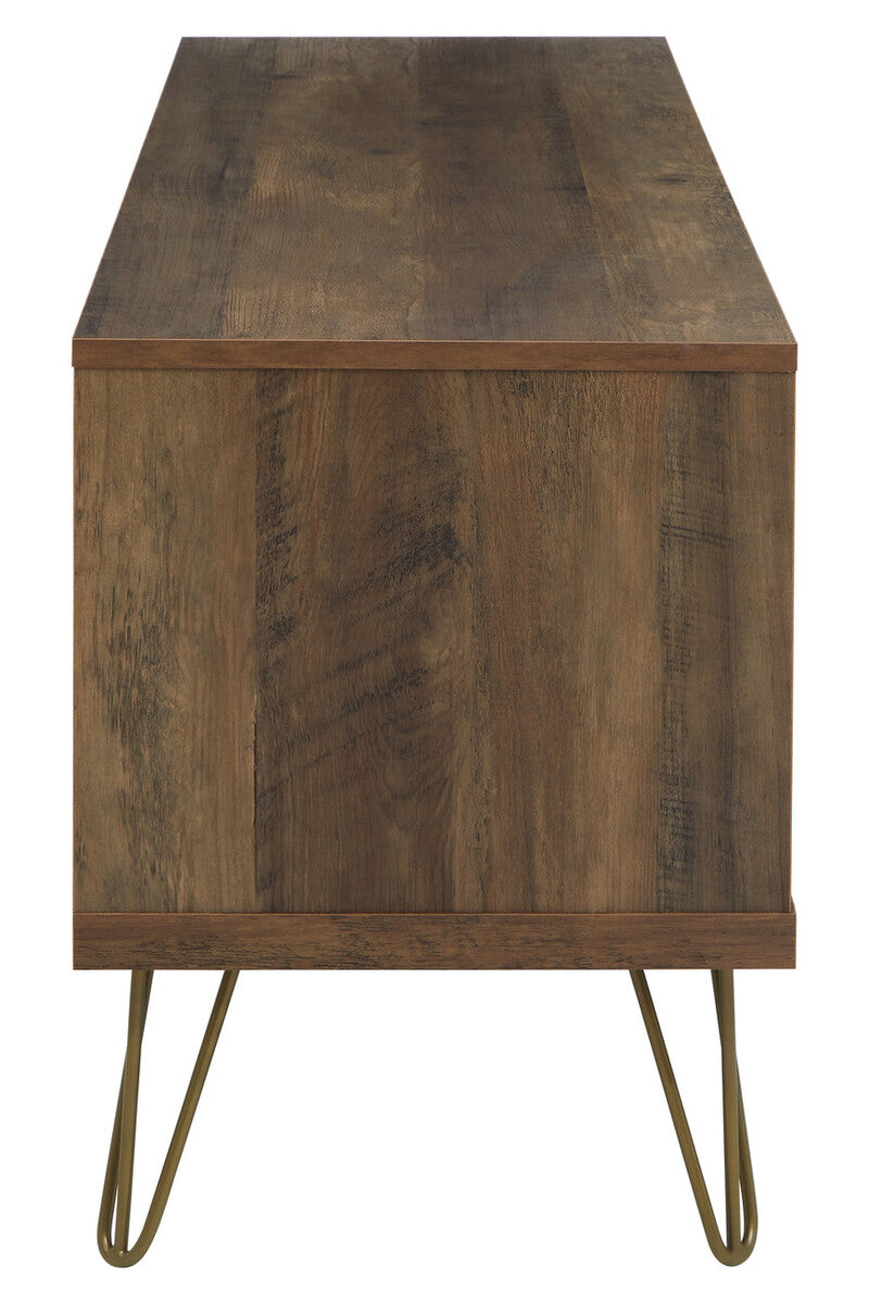 Flori Wood Effect Media Unit