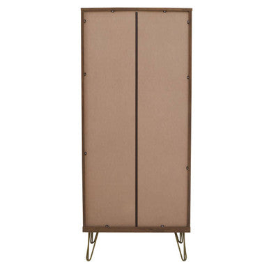 Flori Wood Effect 3 Tier Shelf Unit with Drawer